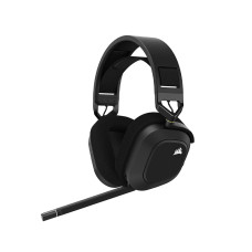 Corsair HS80 RGB WIRELESS Premium Gaming Headset with Dolby Atmos Audio (Low-Latency, Omni-Directional Microphone, 60ft Range, Up to 20 Hours Battery Life, PS5/PS4 Wireless Compatibility) Black